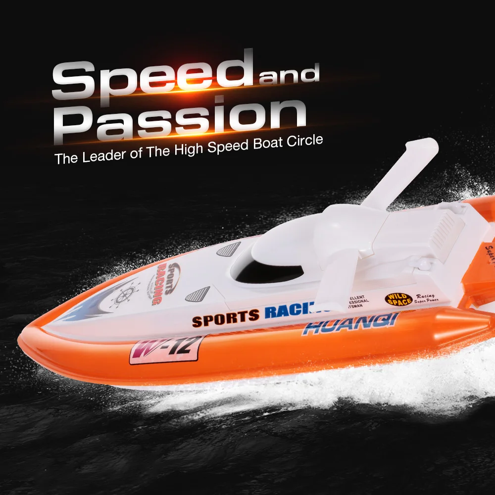 1 * RC Boat 1 * 2.4GHz Transmitter 1 * Battery 2 * Spare Propeller 1 *  Charger 1 * User Manual