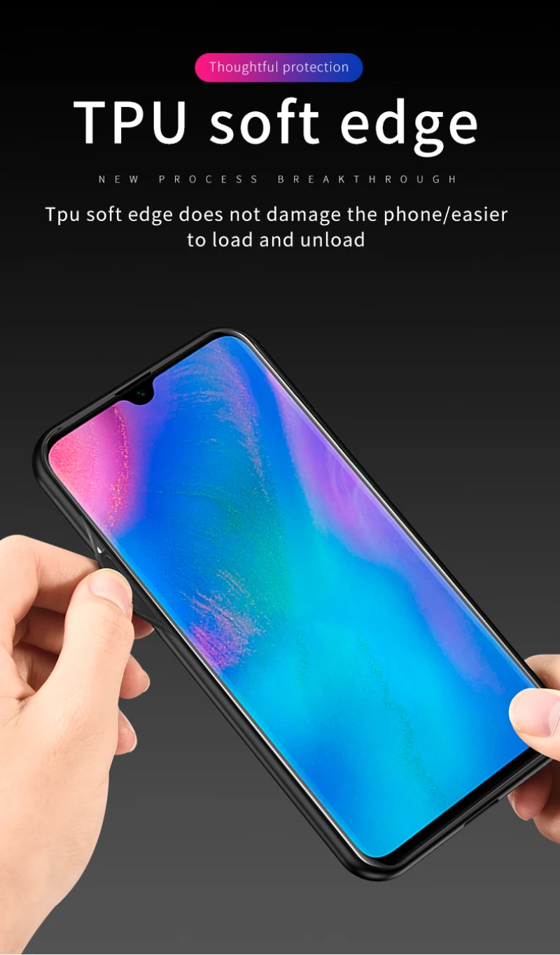 Huawei P30 P30 Pro Cloth PC+TPU Stitching case_93