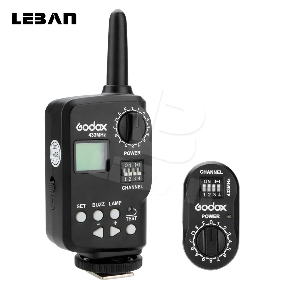 

Godox FT-16 Wireless Power Controller Flash Strobe Trigger for AD360 AD180 DE/QT/QS/DP Series