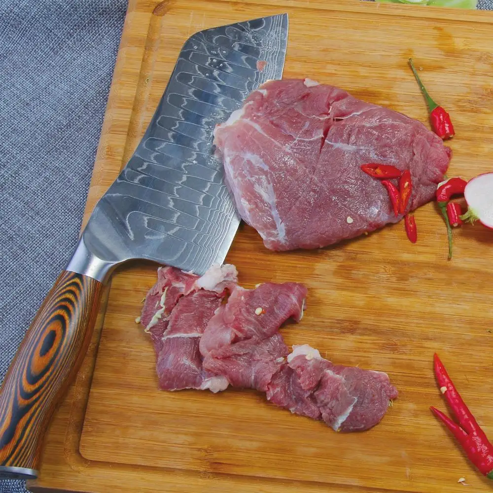  Tuo Cutlery Meat Cleaver Knife -Japanese AUS-10 Damascus Kitchen Chopping Knife -Chinese Knife - Er - 33010523712