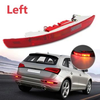 

For Audi Q5 2.0T 2009-2015 #8R0 945 095 B Rear Left Side Brake Parking Warning Fog Tail Light Lamp Bumper Cover