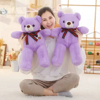 

60cm Lovely bee Teddy Bear Plush Toys Stuffed Cotton Bear with Heart Doll Gift for Girls Valentine's Gift Kids Brinquedos