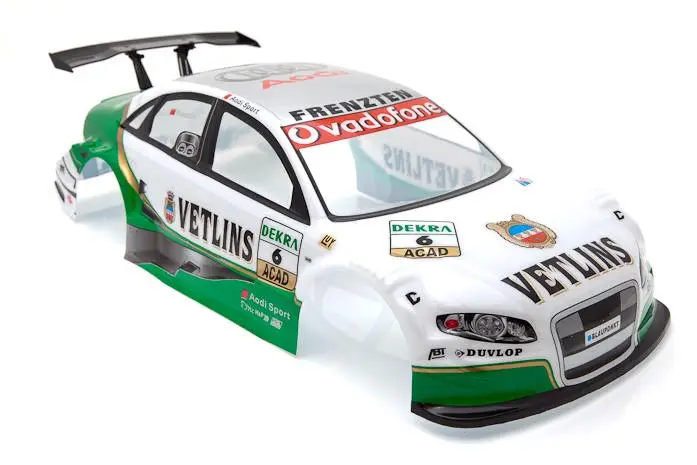 YUKALA 1/10 RC on road car accessoris 1:10 R/C Корпус кузова автомобиля 190 мм No 013 green 2 шт./лот|car body shell|rc