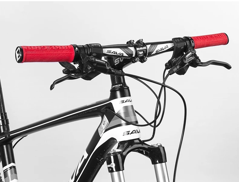 ROCKBROS MTB для велосипедов, мотоциклов резиновые ручки Запираемые противоскользящие украшения заглушка для руля обмотка руля велосипедные аксессуары