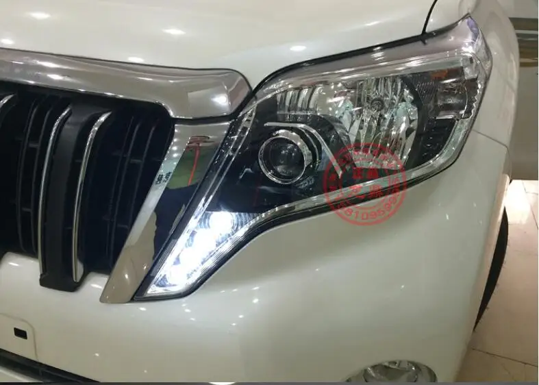 2 шт. Prado FJ150 LC150 2700 4000 головной светильник передний светильник s для FJ150 Головной фонарь~ лет, cruiser головной светильник автомобильные аксессуары