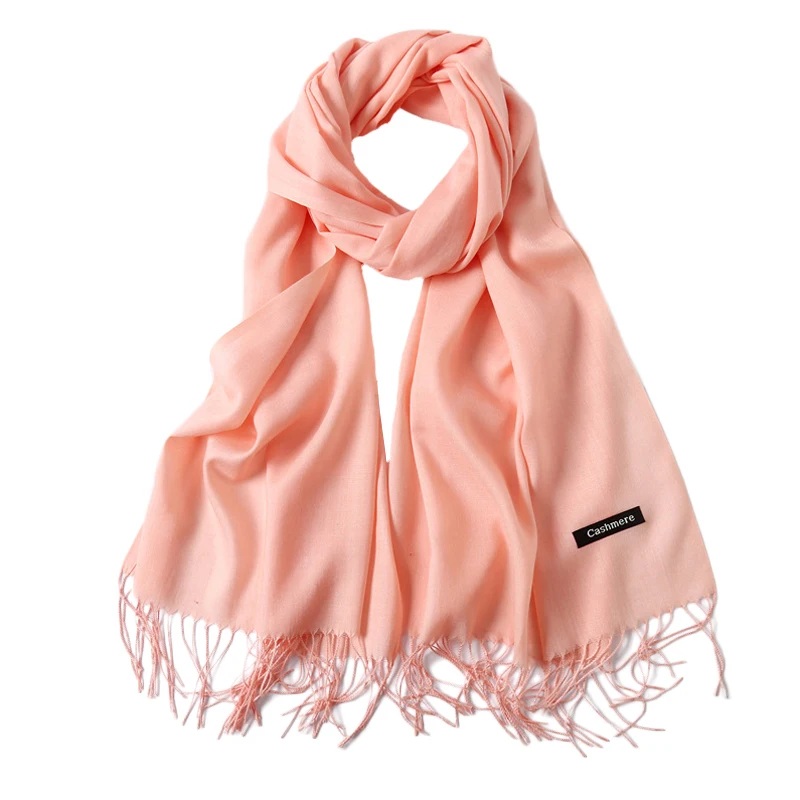 

Fashion 2018 new design spring winter scarves for women scarves and wraps lady pashmina pure long cashmere head scarf hijabs