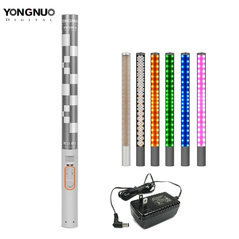 YONGNUO YN360II видео свет 3200 K 5500 изменчивый RBG красочный ручной светодиодный со