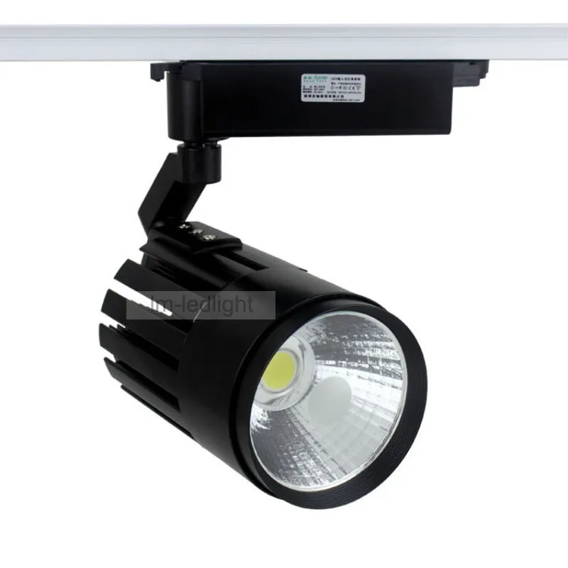 Светодиодный фонарь 20 Вт Bridgelux rail Light 110 в 120 в 130 в 220 в 230 в 240 В трек прожектор светодиодный место на рельсе свет лампы