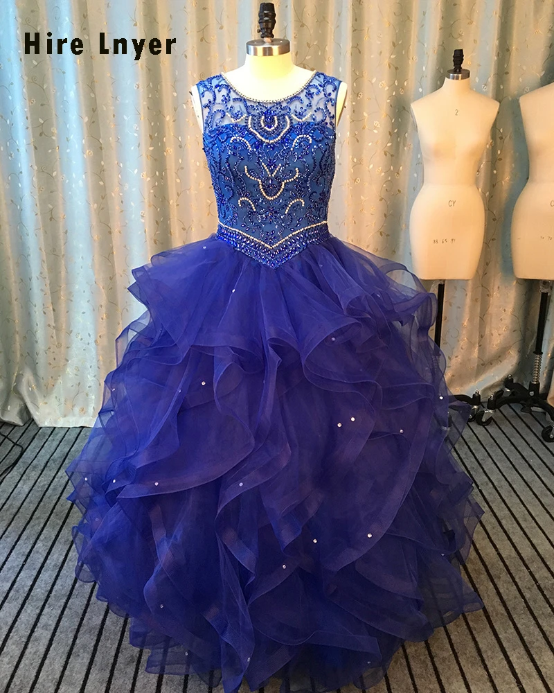 dark blue sweet 16 dresses