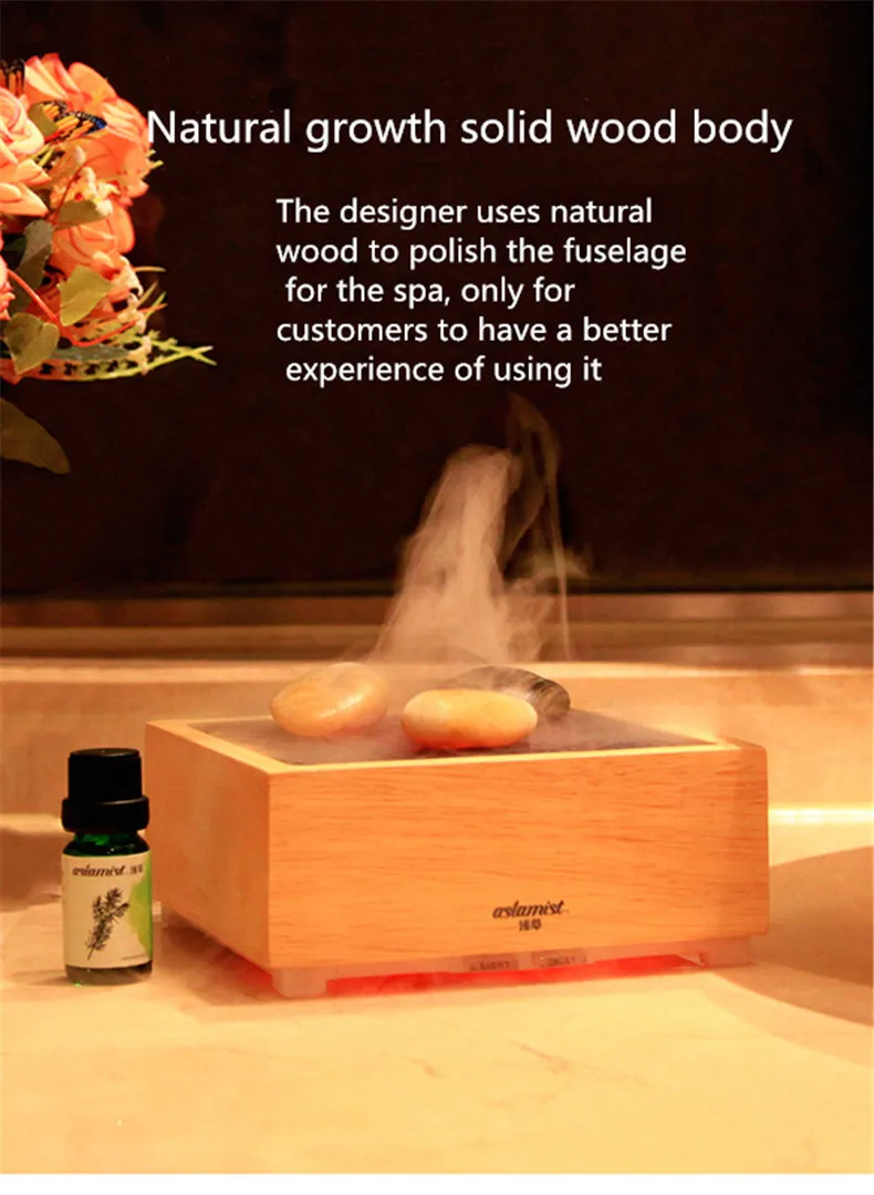 2021 New Japanese Style Aroma Diffuser DC24V Ultrasonic Air Humidifier