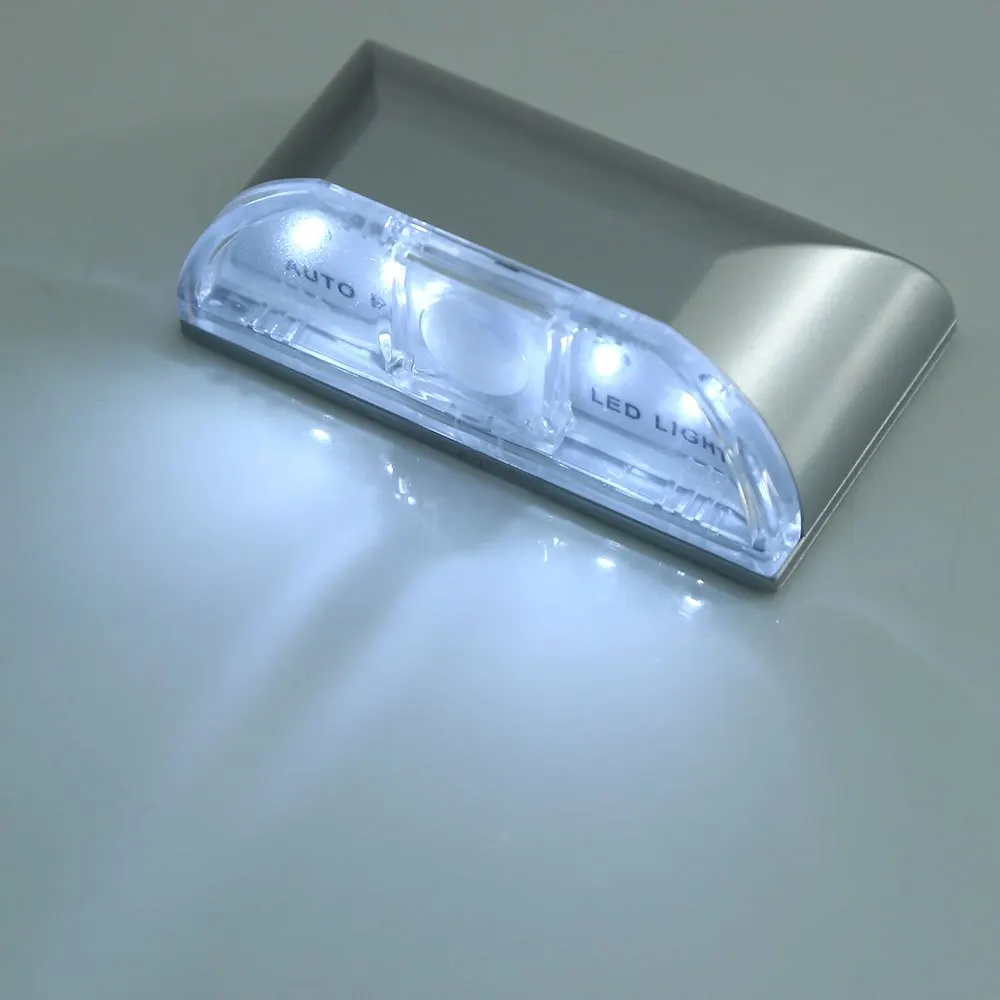 Newest 4 LEDs PIR Infrared Auto Sensor Keyhole Light Wireless Motion