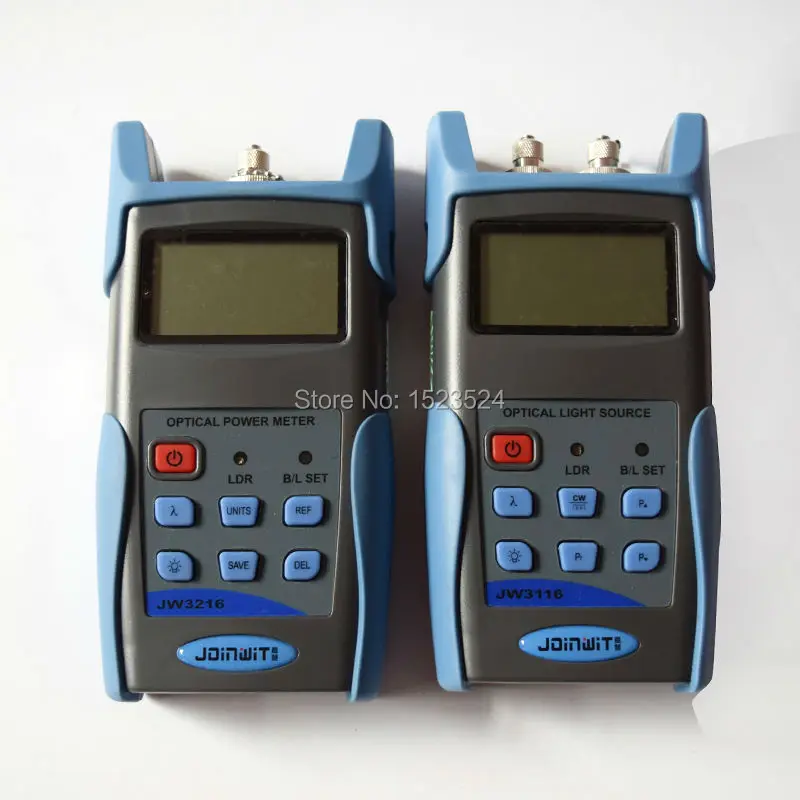 

Fiber Optic Multimeter SM&MM JW3216A -70~+6dBm Optical Power Meter +JW3116 Optical Light Source 850/1300/1310/1550nm