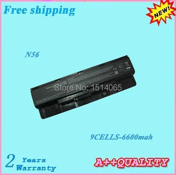 

Free shipping 6600mah A31-N56 Laptop battery For ASUS N46 N56 N76 Replacement batteries