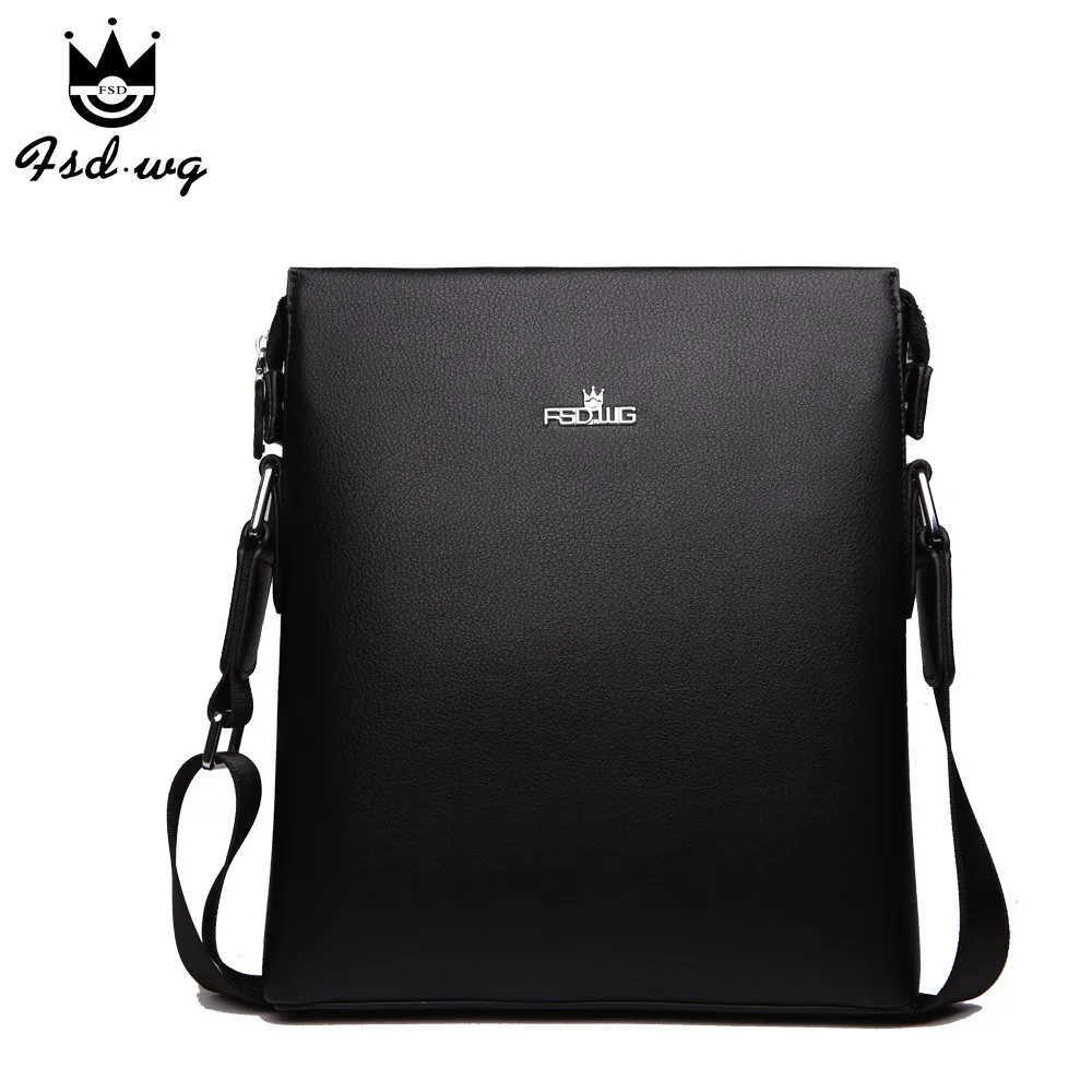 

New shoulder bags men's crossbody bag minimalism leather bolsas famous brand designer mens business bag men bolsos briefcase