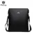 Nuevos bolsos de hombro de crossbody de los hombres minimalismo cuero bolsos famosos diseñador de la marca los hombres de negocios bolsos maletín
