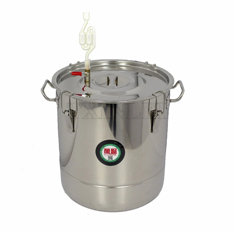 25L Stainless steel fermenters Alcohol Distiller Bar fermentation tank