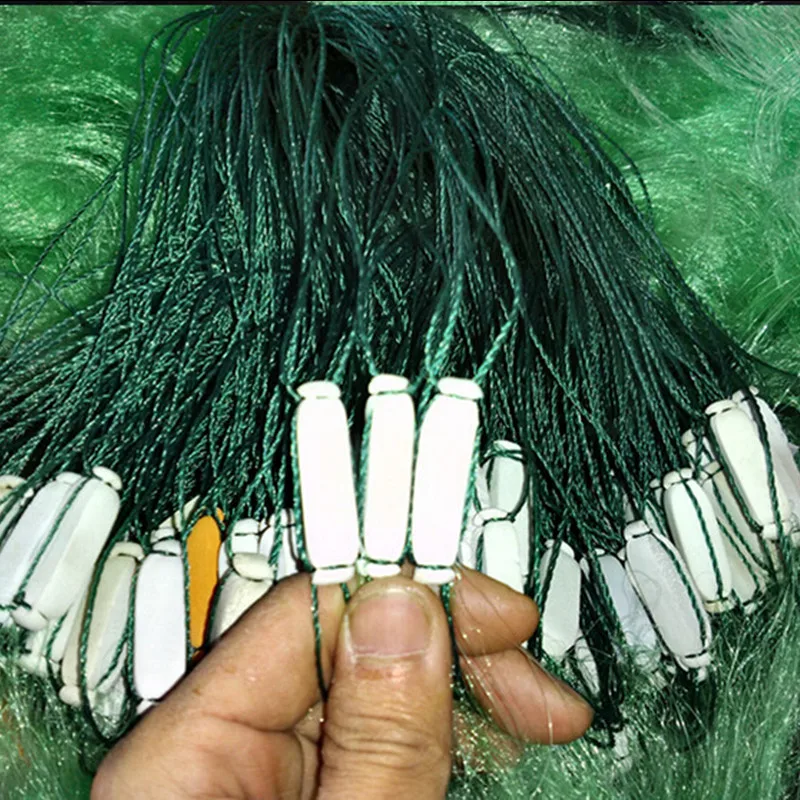 H2.7m*L95M quality new cast net fish trap three layer sticky fishing net china pesca fishing network gill net Fishing tools