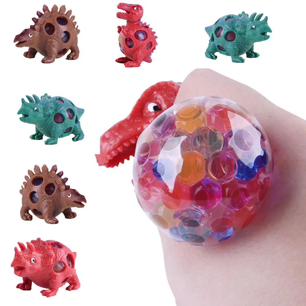 

Squishy Toys Kids Squeeze Funny Simulation Dinosaur Model Stress Relieve Balls Toy For Adult/Children