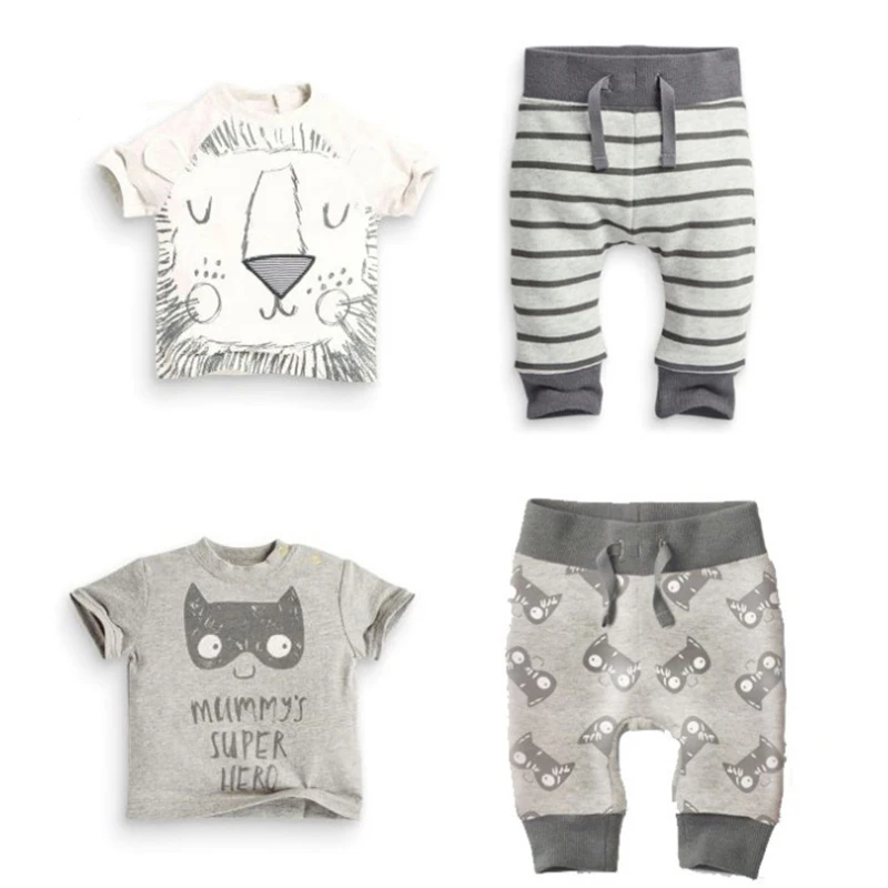 

Baby Boy Clothes Super Hero T-Shirt+Pant 2pcs Baby Boys Clothing Set Cotton Toddler Kids Costume 2017 Summer Baby Boys Clothes