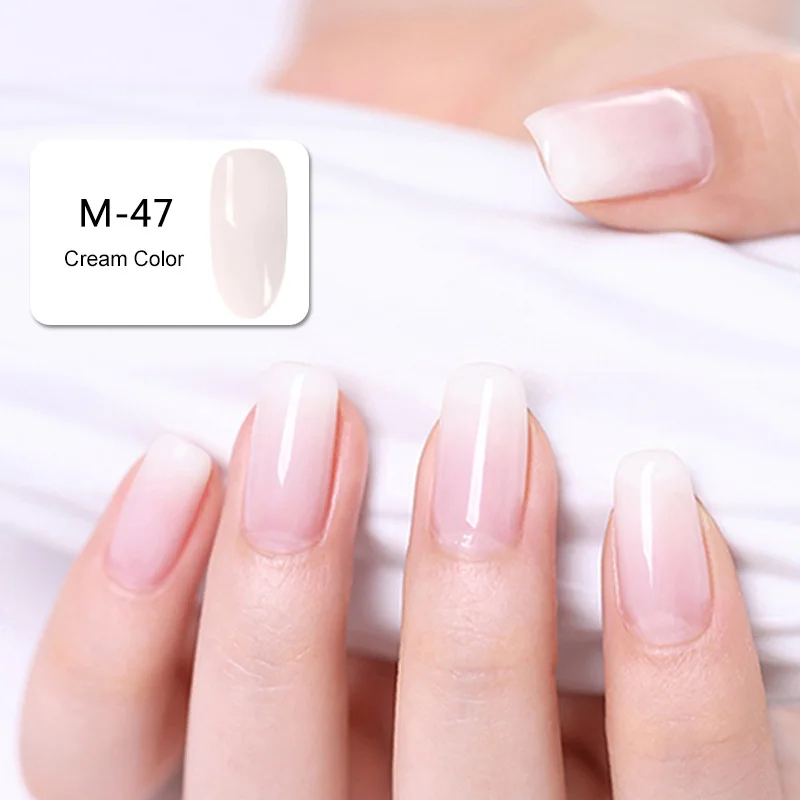 Mshing99 7ml Gel Polish Set All For Manicure Semi Permanent Vernis top coat UV LED Gel Varnish Soak Off Nail Art Gel Nail Polish - Color: M-47