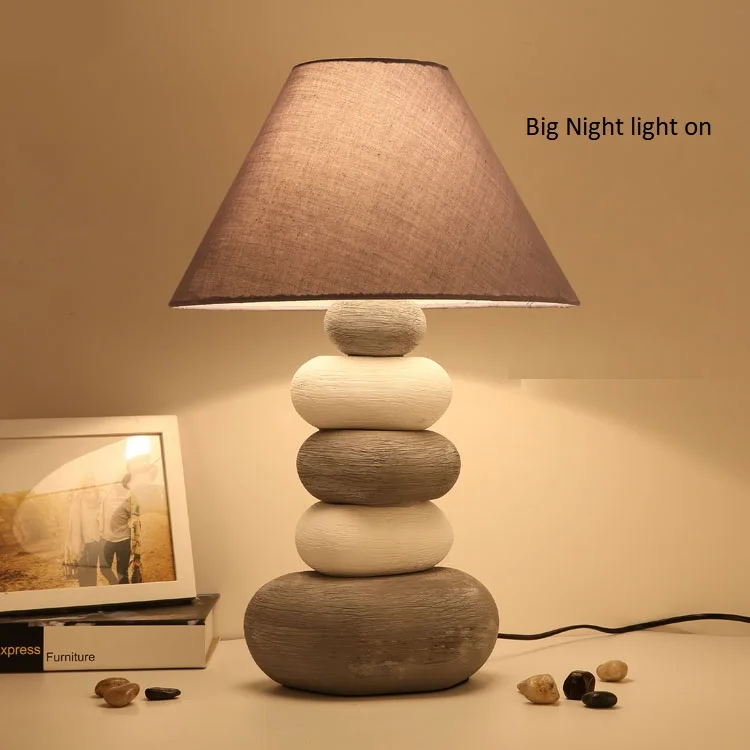 Creative Ceramic Textile Table Light (8)