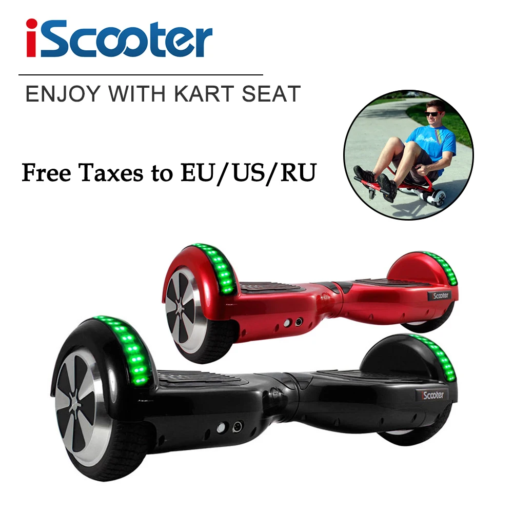 

iScooter hoverboard 2 Wheel self Balance Electric scooter unicycle Standing Smart two wheel Skateboard drift balancing scooter