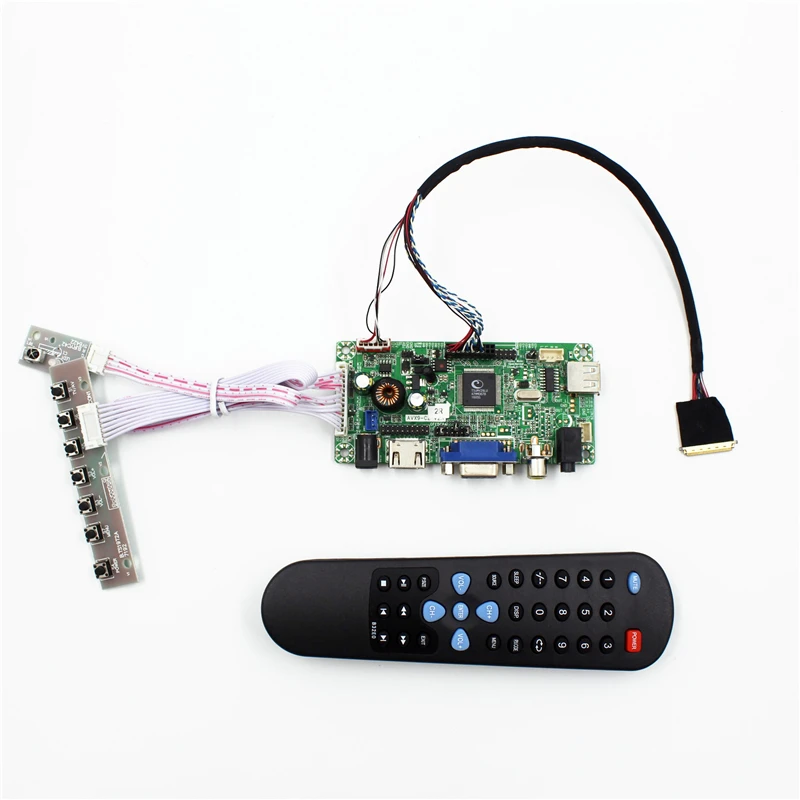 AVX9 CZ HDMI VGA AV аудио USB контроллер ЖК LED для B140XW01 V9 V7 V8 V0 VB 14 дюймов 1366x768 Светодиодная