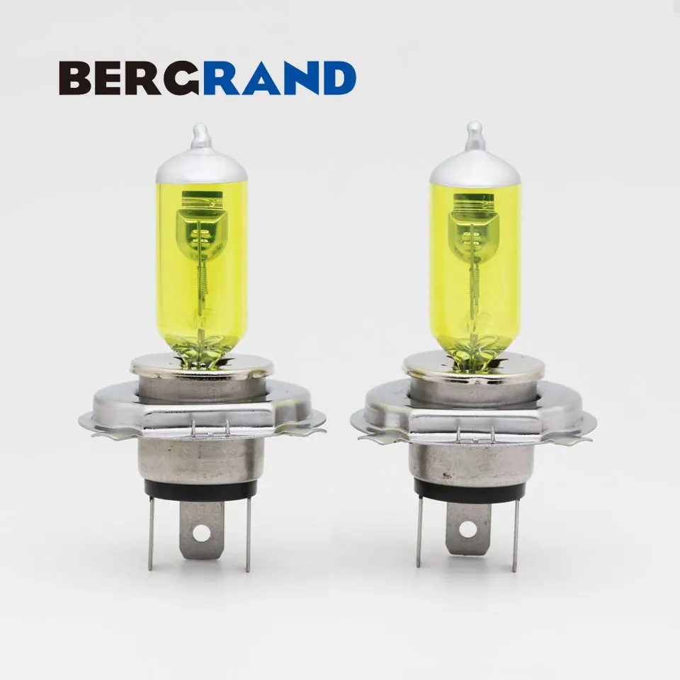 2 шт. галогенные лампы H4 12 В 60/55 Вт|h4 yellow headlight bulb|headlight bulbh4 |