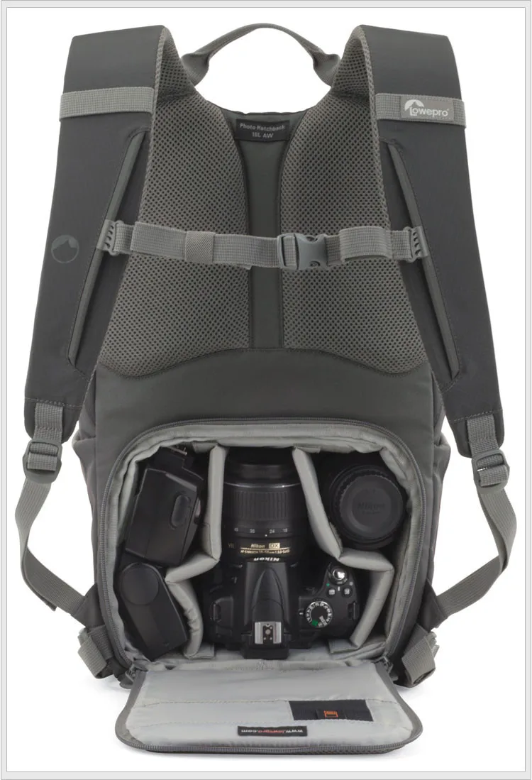 Lowepro Photo Hatchback 22L AW DSLR камера сумка рюкзак с всепогодным покрытием