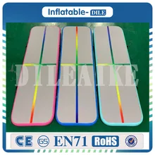 Новые Красочные 9.8ft* 3.3ft* 0.33ft надувной воздушный трек тренажерный зал Airtrack для тренировок/Черлидинг/пляж/парк и вода