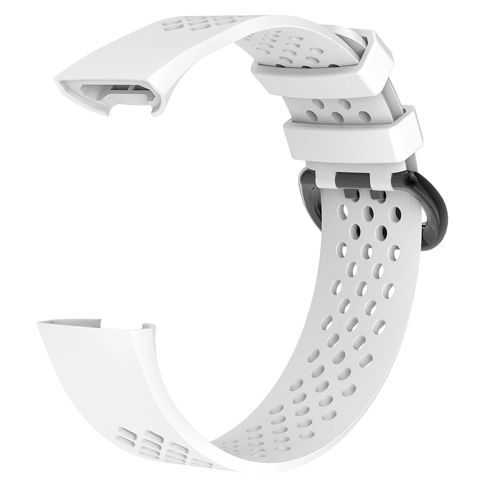 Модный силиконовый браслет ремешок для Fitbit Charge 3 фитнес-трекер Смарт-часы спортивные часы ремешок Ремешок небольшой