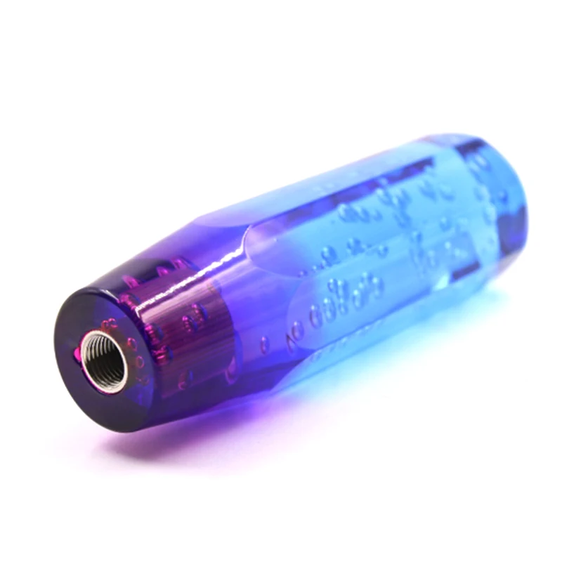 Универсальная Расширенная JDM ручка переключения передач акриловая ручка переключения передач фиолетовая синяя цветная высота 10 см 15 см 20 см 25 см