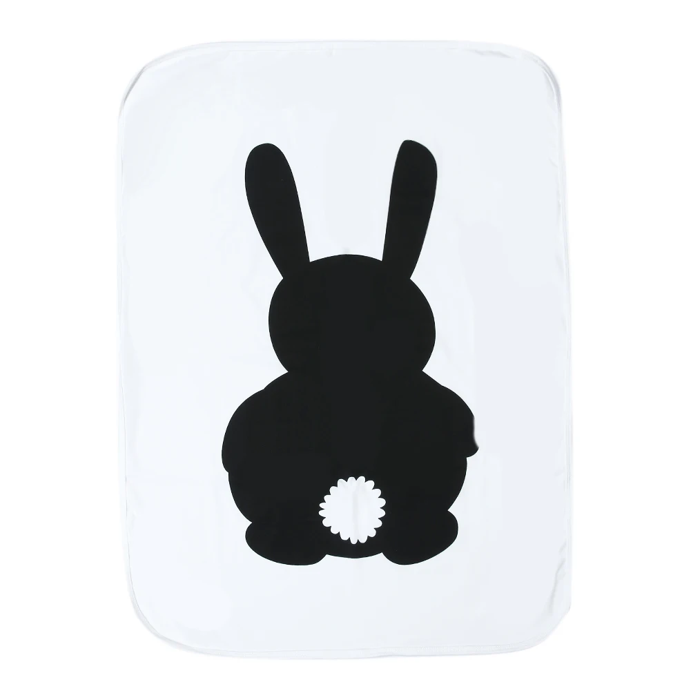 

Infant Baby Blankets Rabbit Printed Soft Cotton Blanket Kids Air Condition Swaddle Wraps Toddlers Bath Towel Newborn Sleepsack