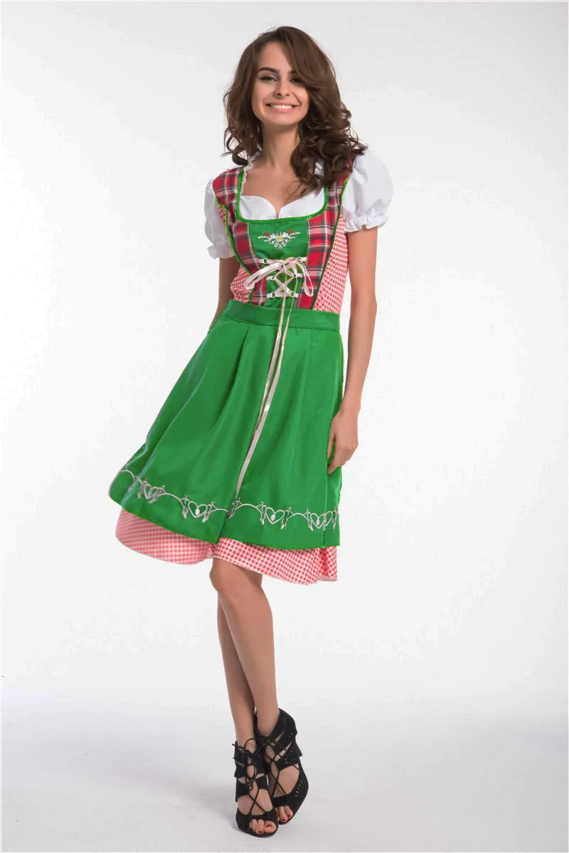 HB1014 beermaid costumes green