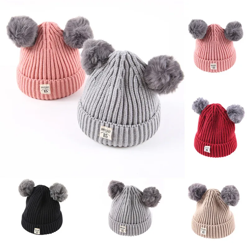 kawaii sweet baby hats soft headwear for baby good quality hats winter warm cute hats flexible czapki dla dzieci 4ST24