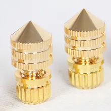 M8 ударный динамик стопы ногтей шкаф для музыкального центра штатив j-807 медного сплава качества шипы