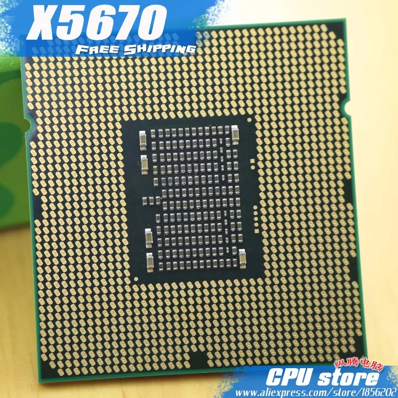 Процессор Intel Xeon X5670/2,93 ГГц/LGA1366/12 МБ кэш L3/шесть ядер/серверный процессор