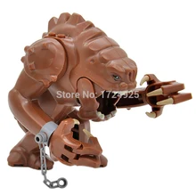 Bloco de Star Wars Rancor Única Venda Starwars Definir Modelos Building Blocks Brinquedos Dos Desenhos Animados Para Crianças Dewback