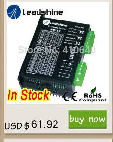 GENUINE! Leadshine DM860 2-Phase 32-Bit DSP Digital Stepper Drive of 20- 80 VDC Input Voltage and 2.4- 7.2A Output Current