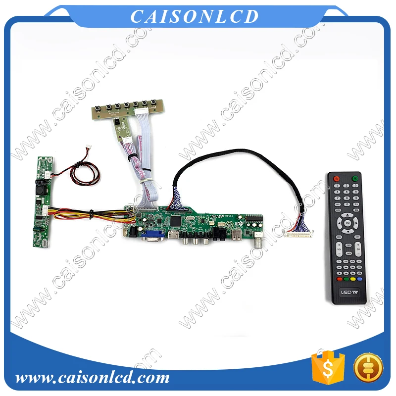 NT68676 HDMI/DVI/VGA/аудио ЖК плата контроллера Поддержка 19 дюймов панель с 1280*1024|Запасные