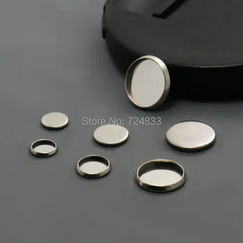 

Blank Stainless Steel 316L Pendant Bezel Settings Findings Connectors Glass Cabochon Base for Floating Charm Lockets Making
