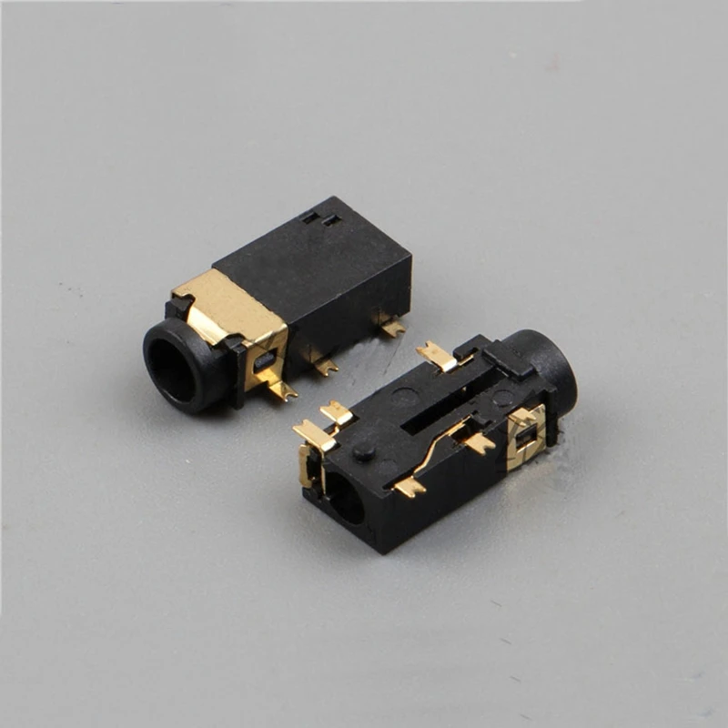 

PJ-311 single column 3.5 headphone jack 6 foot patch 1 fixed foot 3.5MM power socket