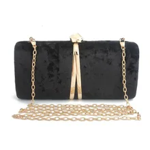 Модные вечерние сумки сумочка для элегантных для женщин леди стиль Атлас велюр день сцепления Bolsa Feminina вечерние клатч Сумки