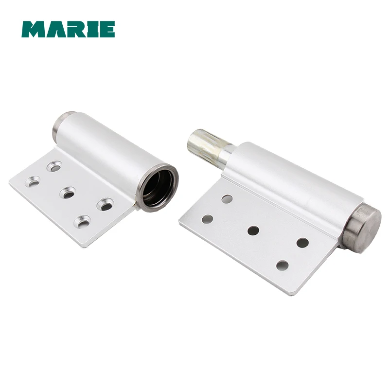 2 PCS SAS005 aluminum spring hinge automatic cabinet door wardrobe hardware and furniture fittings hinge