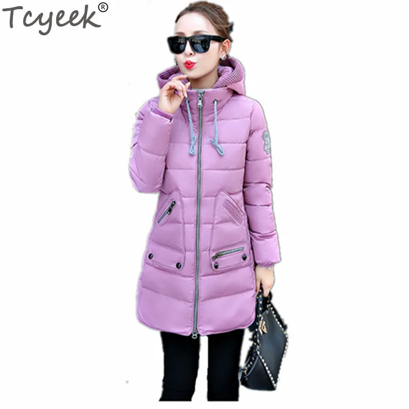 Tcyeek High Quality Winter Women Jacket Warm Slim Female