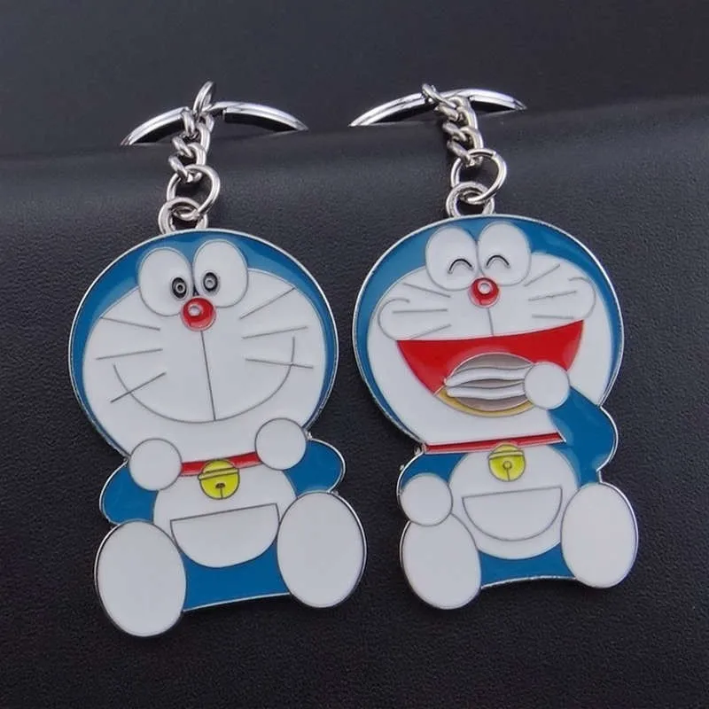 Высокое качество Новинка милый Doraemon аниме брелок для ключей живые брелоки животные сумка цепь аксессуары ювелирные изделия подарок