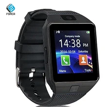 FORCA DZ09 Smart Watch Bluetooth Color LCD Touch Screen Message Call Reminder Fitness Tracker Pedometer SIM Card Wristband