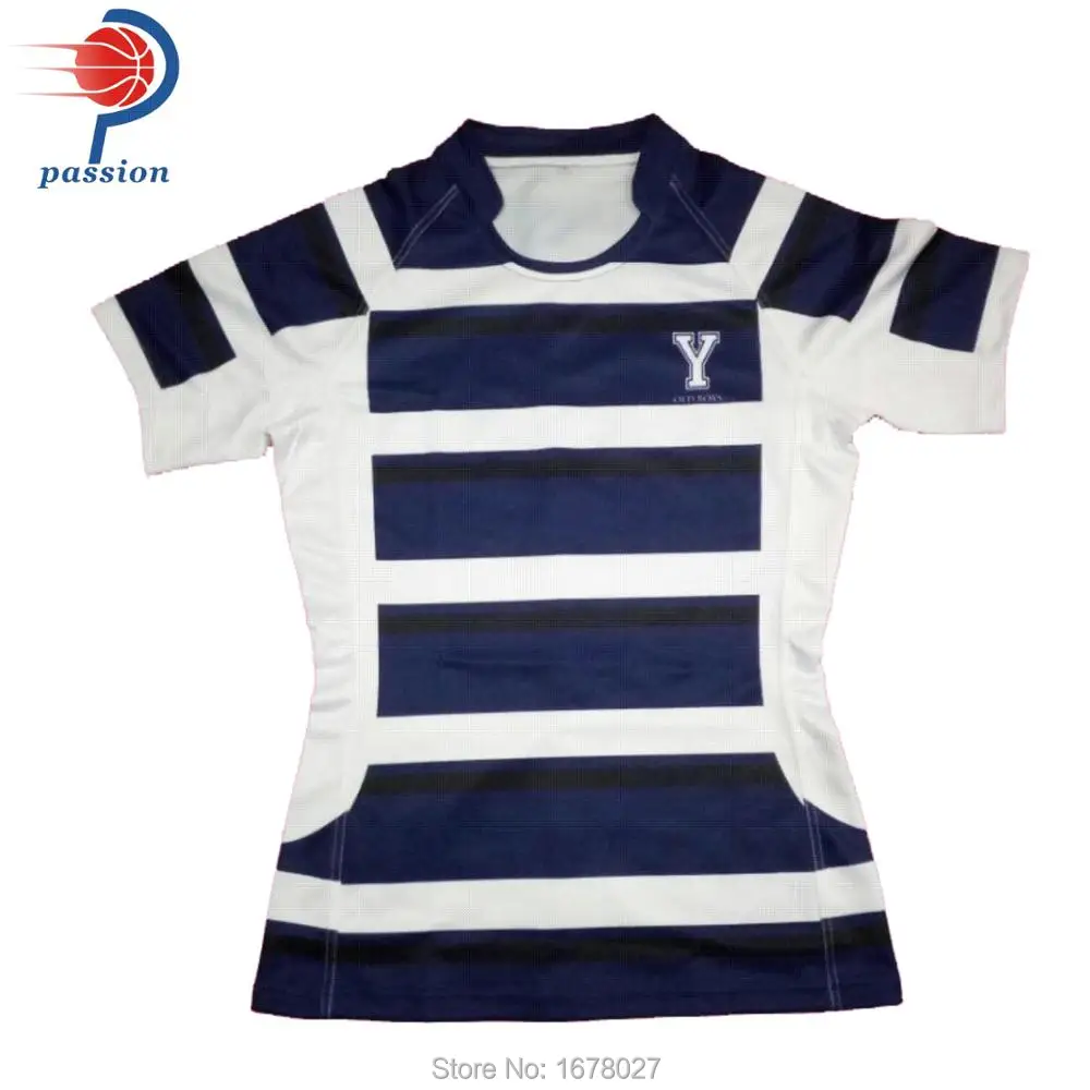 Men's Custom Sublimation Rugby uniforms customized Sublimated Rugby Jerseys-in Rugby Jerseys 