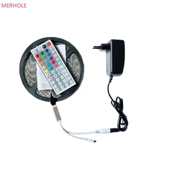 

MERHOLE SMD rgb LED light bar 5050 4 M to 10M 30 LED / m LED diode with waterproof tape 44 K DC regulator 12V adapter sleeve
