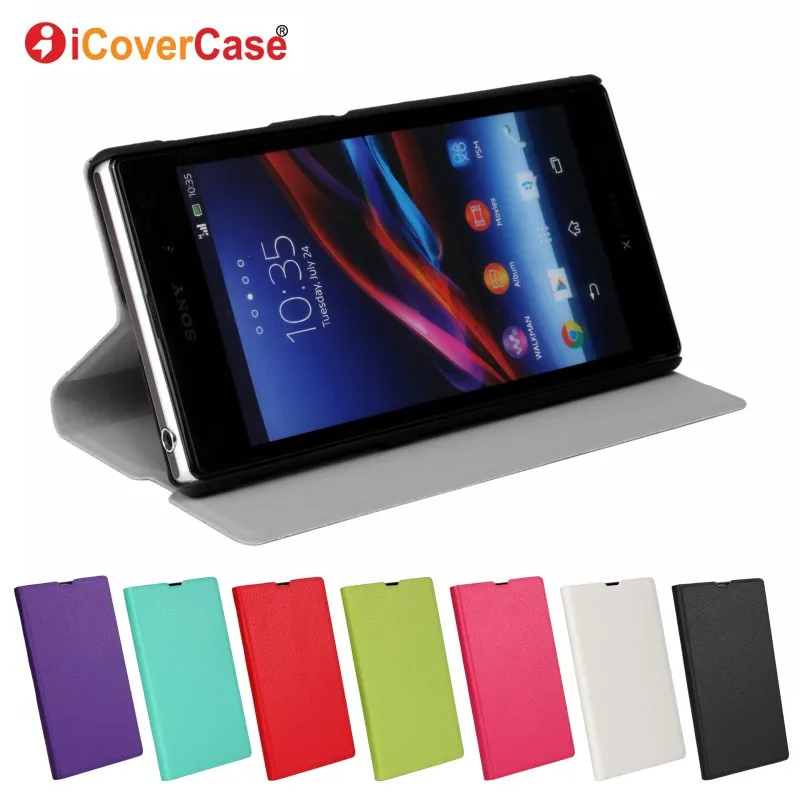 

Cover for Sony Z3 Compact Case Flip Capa Coque Fundas Leather Wallet for Sony Xperia Z1 L39h C6903 E3 E4G M4 Aqua Z2 Z4 Cases